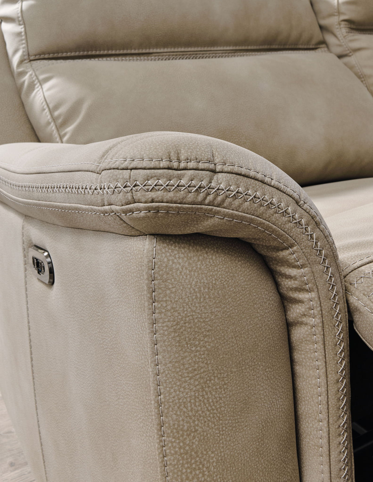 Next-Gen Durapella - Reclining Power Sofa - R&R Furniture Gallery (Fountain Valley, CA)