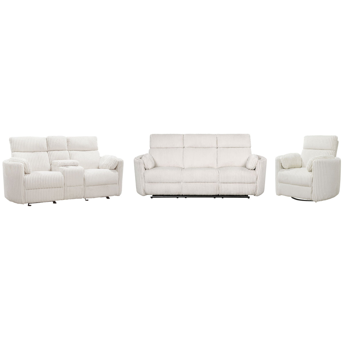 Radius - Power Reclining Sofa Set - R&R Furniture Gallery (Fountain Valley, CA)