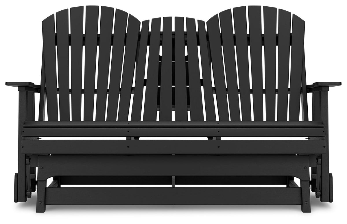 Hyland Wave - Glider Loveseat - R&R Furniture Gallery (Fountain Valley, CA)