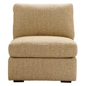 Luxe Sofa - Armless - Tweedy Bird Goldfinch