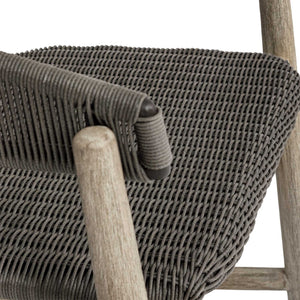 Dermott - Outdoor Bar Stool - Brown / Dark Gray