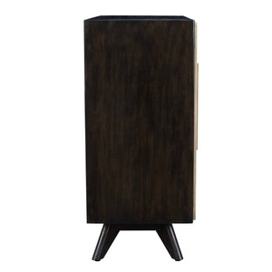 Reina - Modern 2 Door Cabinet - Woodtone