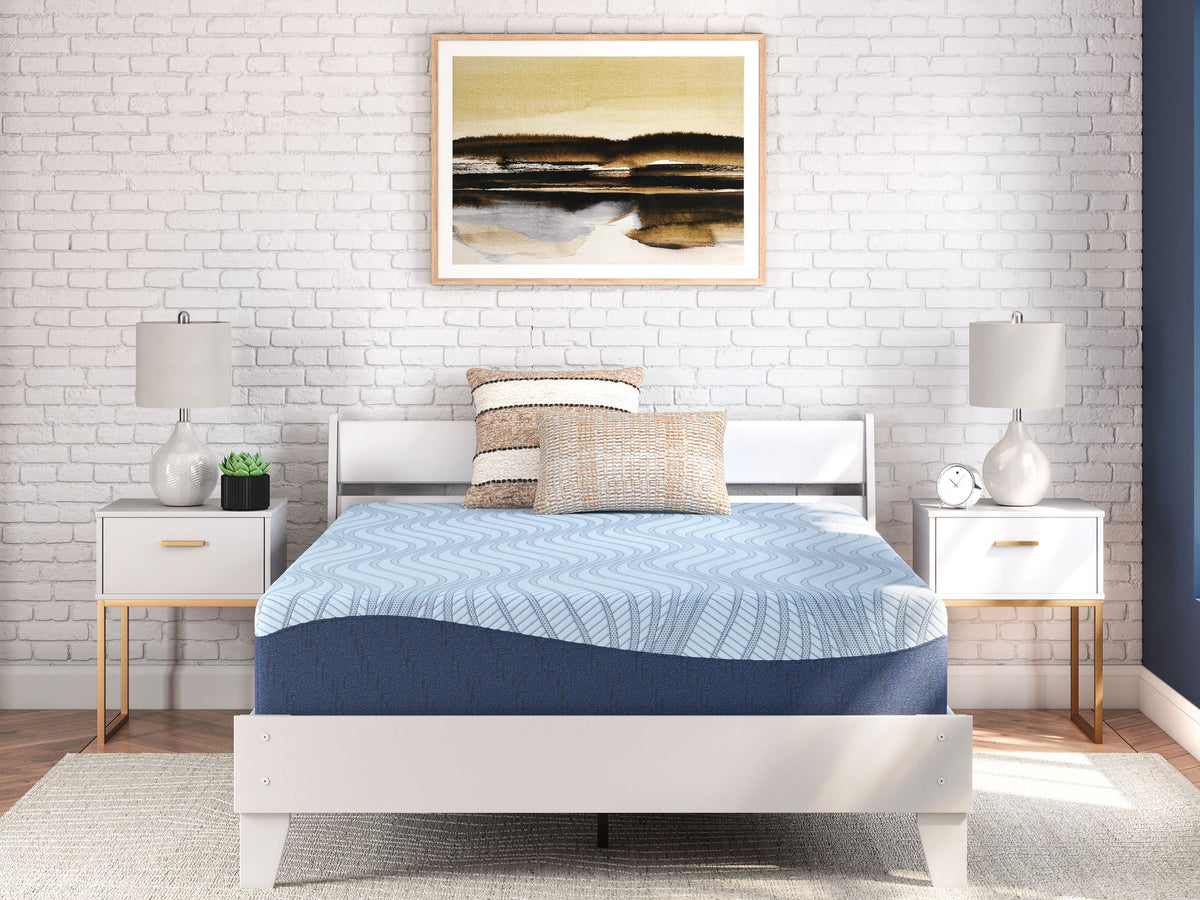 Sierra Sleep® by Ashley Peak 2.0 12 Memory Foam Mattress showing plush surface and supportive design for restful sleep.