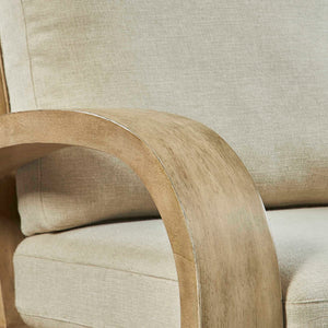 Barbora - Wooden Accent Chair