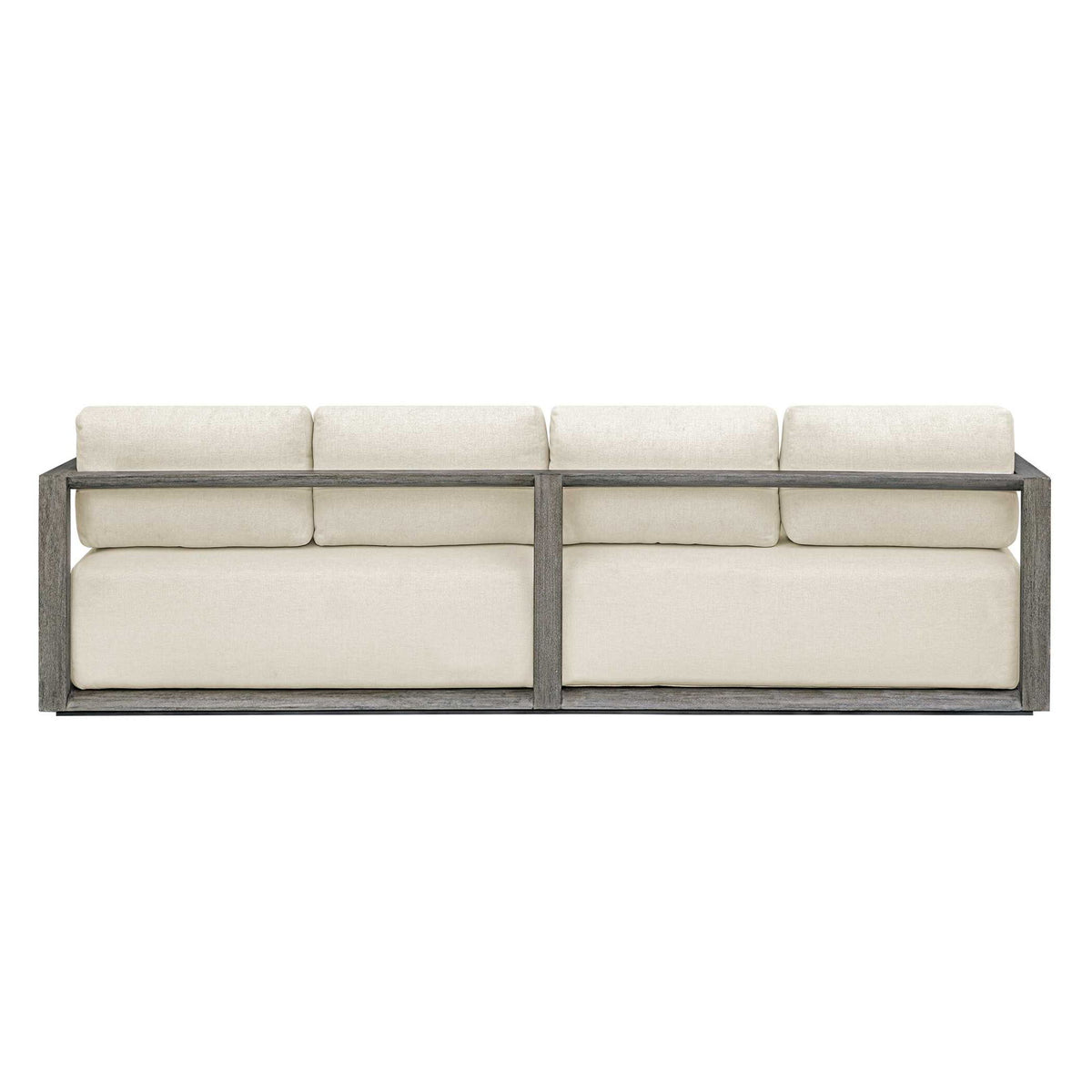 Remsen - Outdoor Sofa - White / Brown