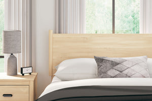 Cabinella - Full Panel Headboard - Tan