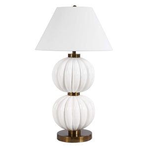 Irena - Sphere Table Lamp - White