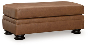 Carianna - Ottoman - Caramel - R&R Furniture Gallery (Fountain Valley, CA)