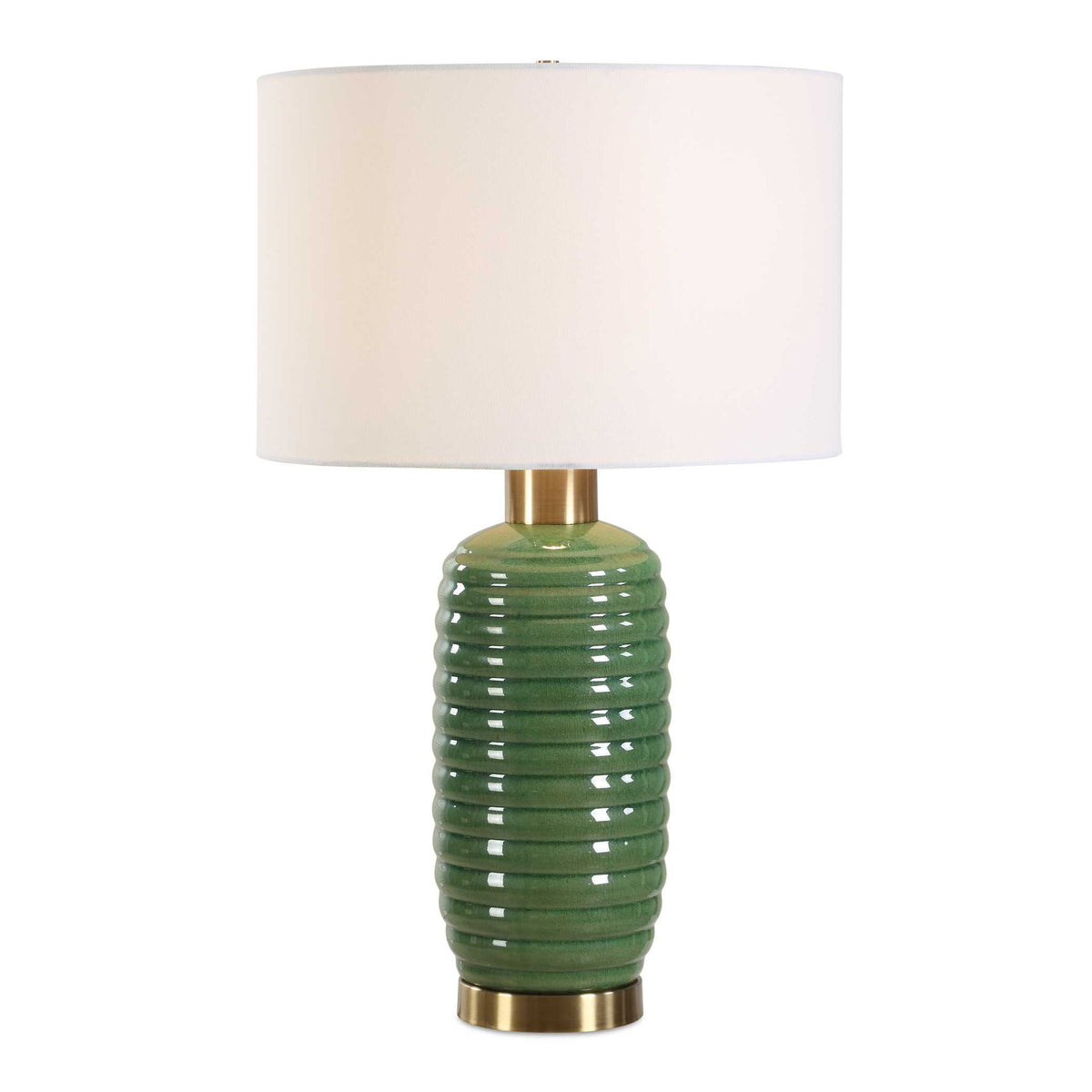 Table Lamp - Olive Green