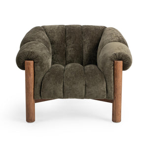 Sansa - Accent Chair - Olive Green - R&R Furniture Gallery (Fountain Valley, CA)