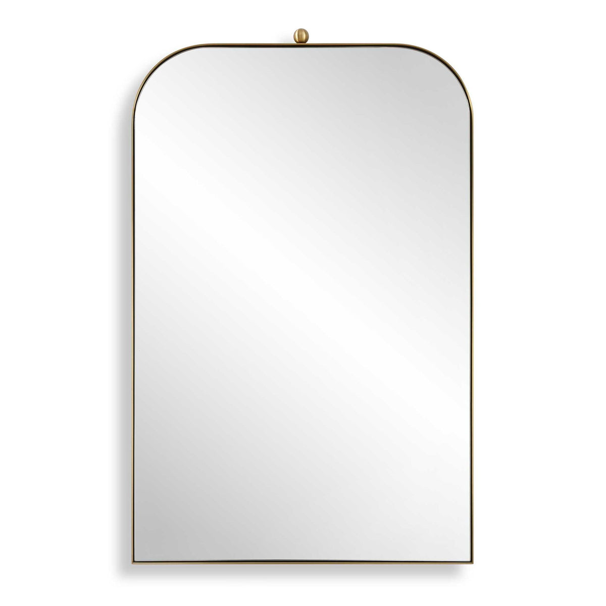 Cassidy - Brass Arch Mirror