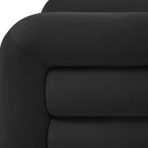 Curves - Velvet Lounge Chair - R&R Furniture Gallery (Fountain Valley, CA)