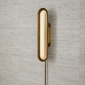 Dot Dash - 1 Light Sconce - Brass