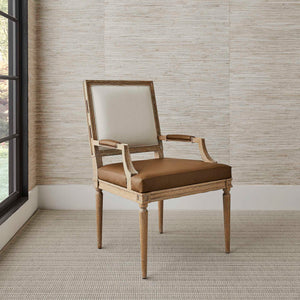 French Connection - Armchair (Set of 2) - Woodtone / Beige