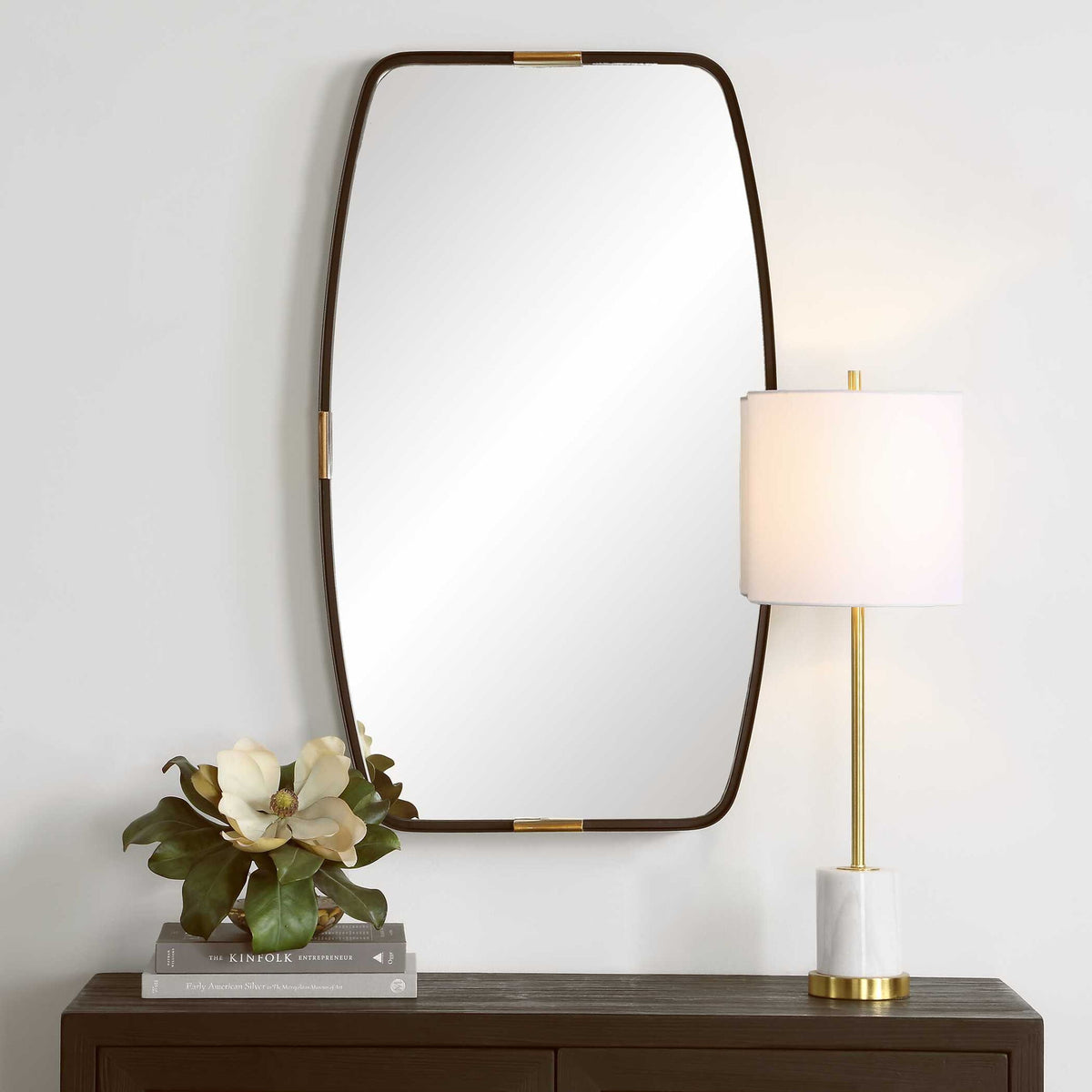 Mirror - Solid Bronze