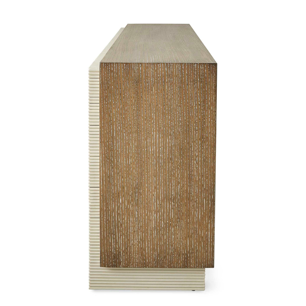 Magic Keys - Console Table - Light Brown / White
