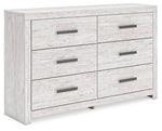 Cayboni - Six Drawer Dresser - Whitewash - R&R Furniture Gallery (Fountain Valley, CA)