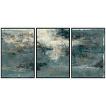 Bravo - 72" x 36" Painting By Buddy Whitlock (Set of 3) - Black - R&R Furniture Gallery (Fountain Valley, CA)