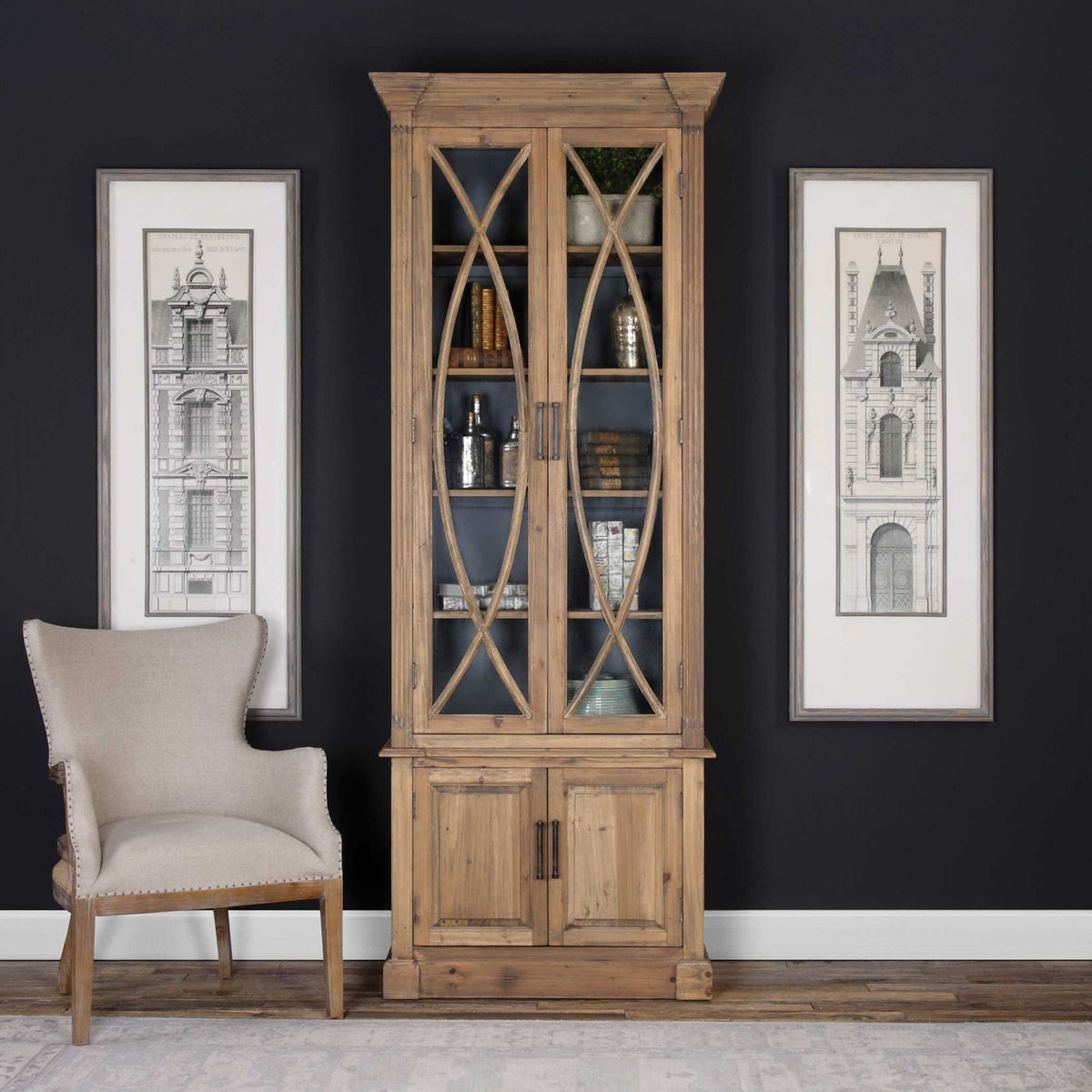 Julen - Display Cabinet - Woodtone