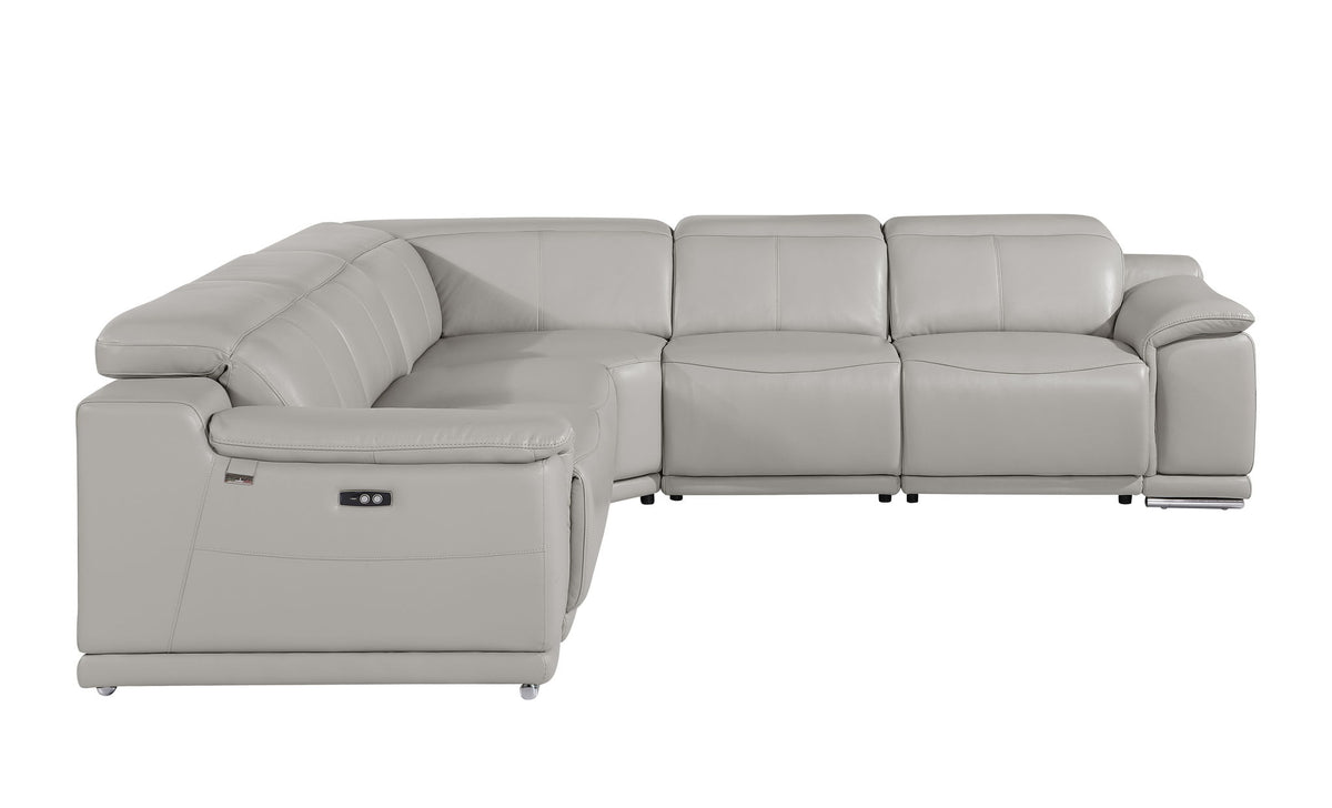 9762 - Power Reclining Sectional - R&R Furniture Gallery (Fountain Valley, CA)