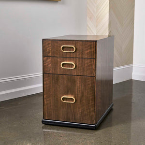 Glide - File Cabinet - Woodtone