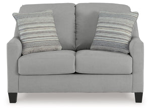 Adlai - Loveseat - Shadow - R&R Furniture Gallery (Fountain Valley, CA)