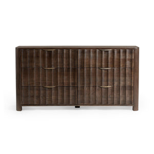 Baylee - 6 Drawer Dresser - Cocoa Brown - R&R Furniture Gallery (Fountain Valley, CA)