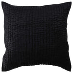 Bari - Velvet Sham - Onyx