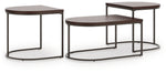 Vanmore - Occasional Table Set (Set of 3) - Dark Brown - R&R Furniture Gallery (Fountain Valley, CA)
