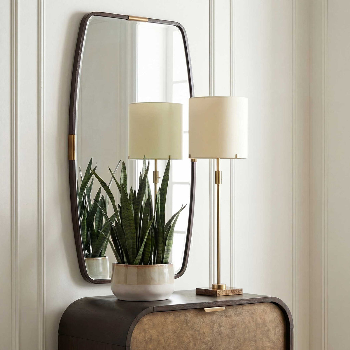 Mirror - Solid Bronze