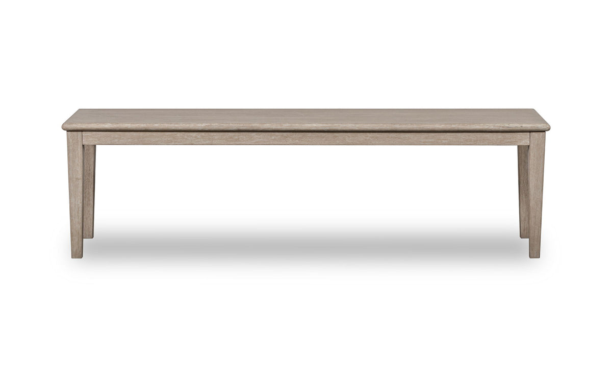Camden Oak Wood Bench in Chai