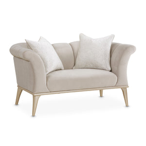 Yvette - Chair And A Half - Porcini / Medium Champagne