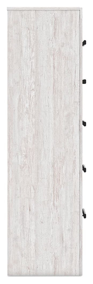 Cayboni - Five Drawer Chest - Whitewash - R&R Furniture Gallery (Fountain Valley, CA)