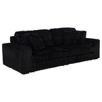 Clifford - Upholstered Dual Power Chaise Sofa - Black