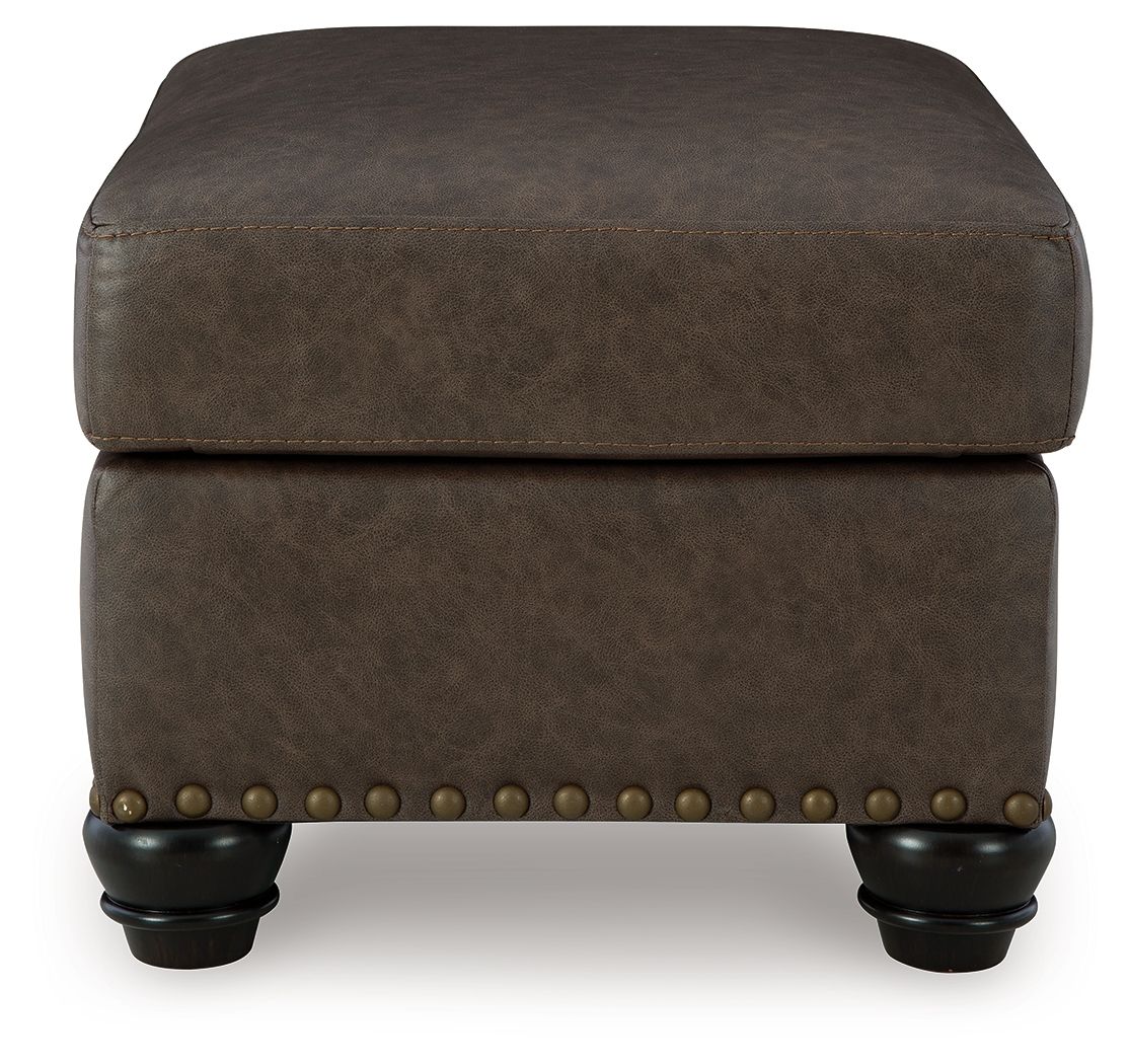 Roxmere - Ottoman - Umber - R&R Furniture Gallery (Fountain Valley, CA)