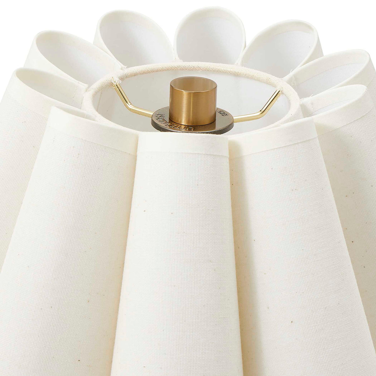 Lilabet - Fluted Shade Table Lamp - Gold