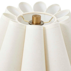 Lilabet - Fluted Shade Table Lamp - Gold