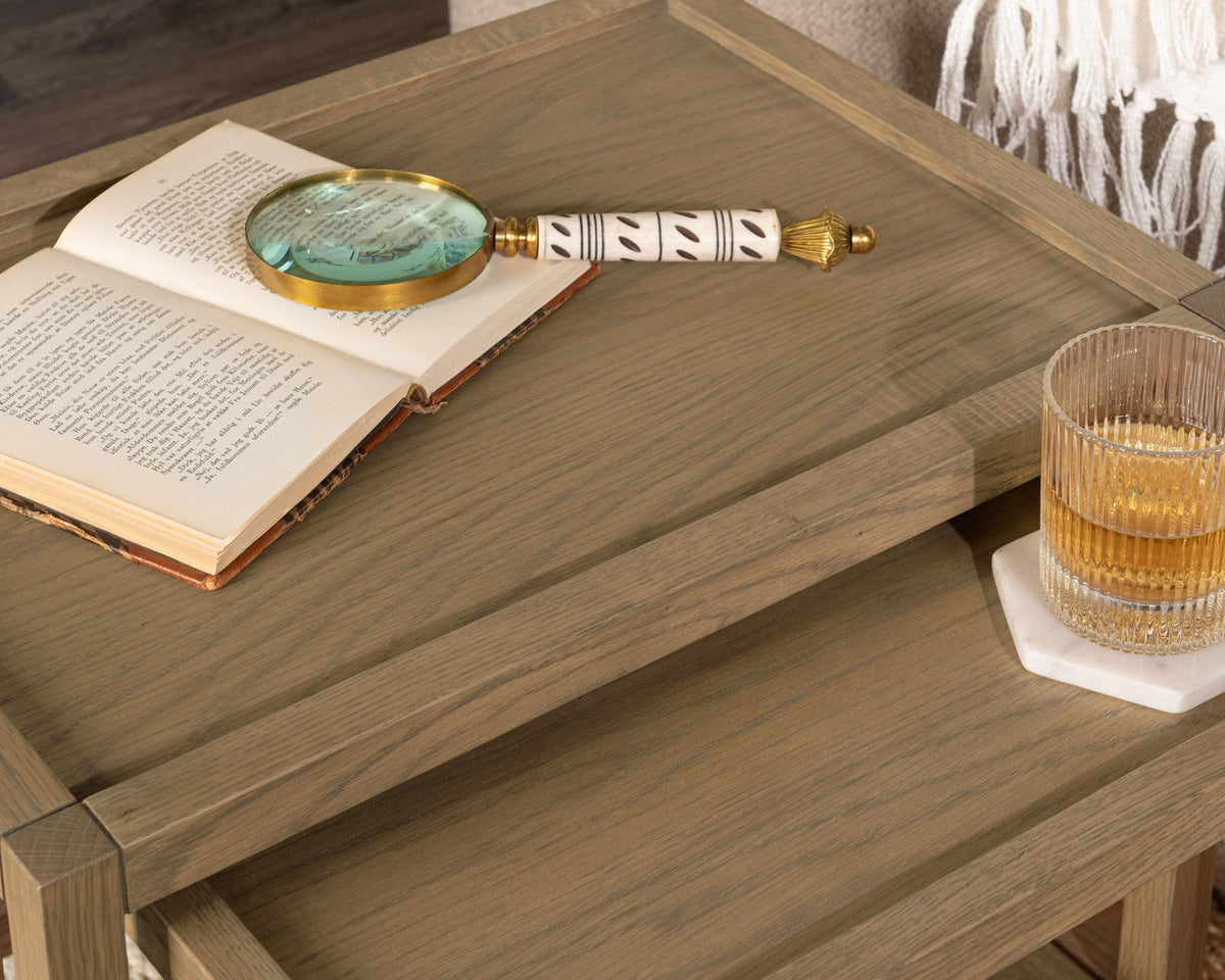 Devin - Solid Wood Nesting Accent Tables - R&R Furniture Gallery (Fountain Valley, CA)