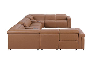 1126 - 10-Piece U-Shaped Sectional Sofa In With 4 Power Recliners & Power Headrests