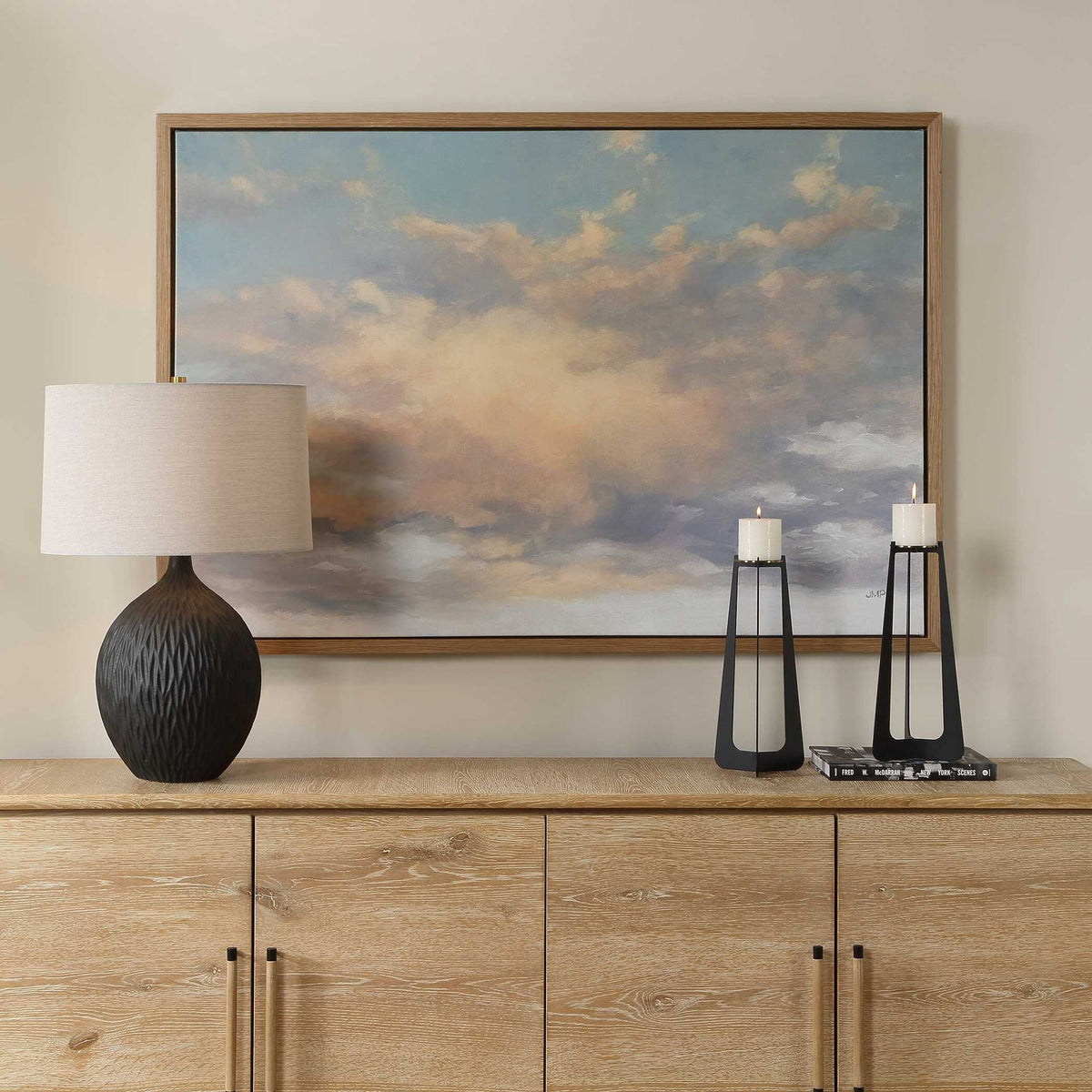 Take Me Higher - Framed Sky Art - Blue / Orange / Pink / Purple / White / Woodtone / Yellow