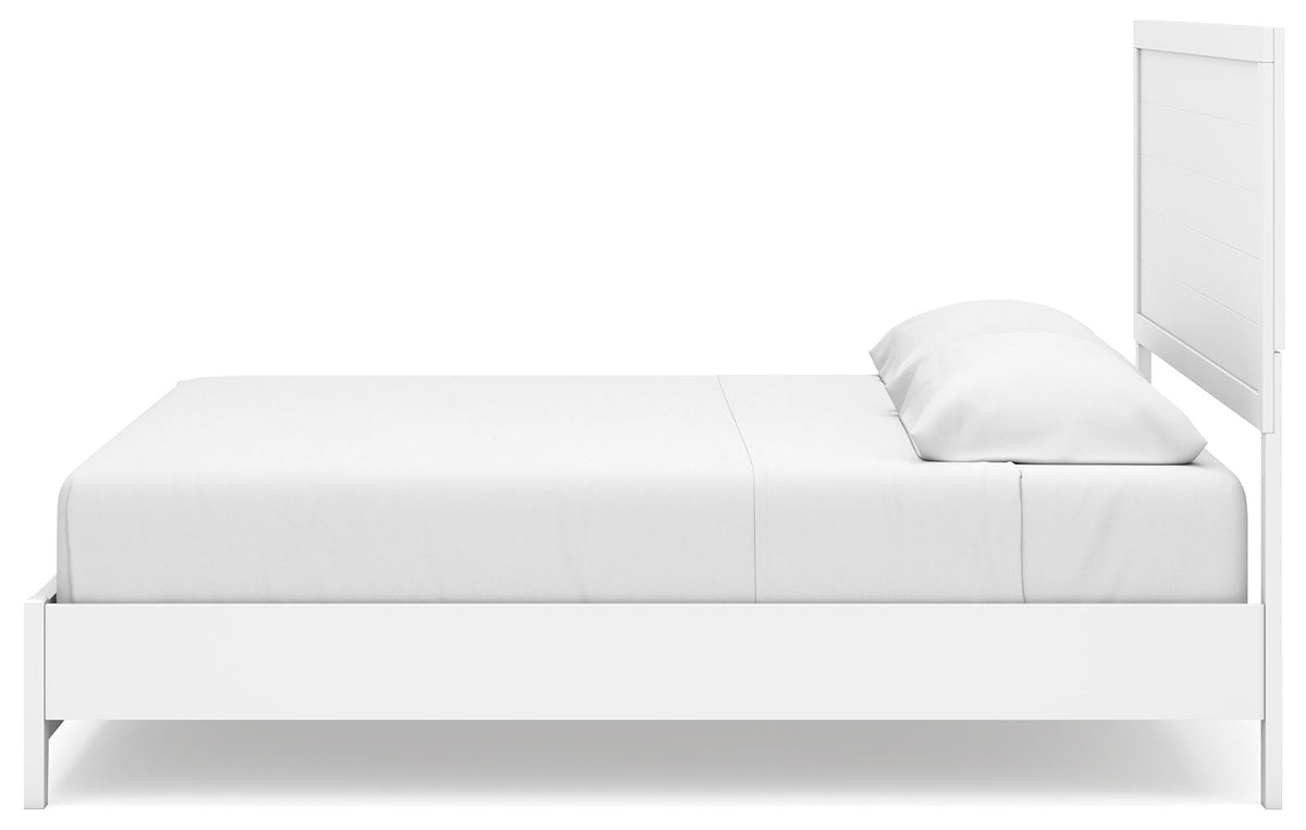 Binterglen - King Panel Bed - White