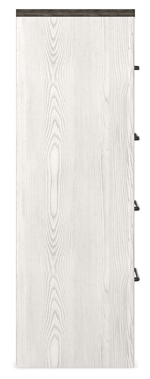 Gerridan - Four Drawer Chest - White / Gray - R&R Furniture Gallery (Fountain Valley, CA)