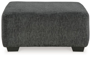 Biddeford - Oversized Accent Ottoman - Shadow - R&R Furniture Gallery (Fountain Valley, CA)