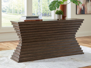 Hannodream - Sofa Table - Warm Brown - R&R Furniture Gallery (Fountain Valley, CA)