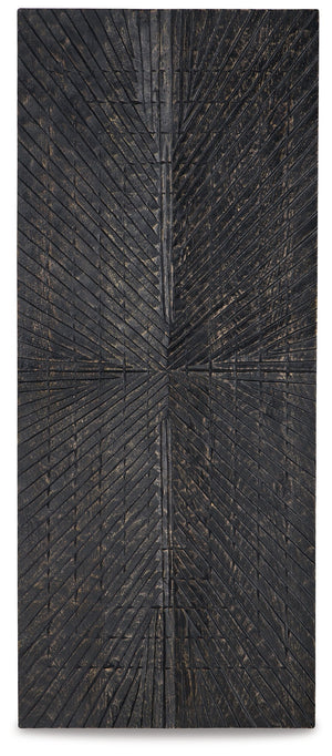 Lenora - Wall Decor - Antique Black - R&R Furniture Gallery (Fountain Valley, CA)