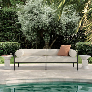 Vera - Outdoor Sofa - Cream - R&R Furniture Gallery (Fountain Valley, CA)