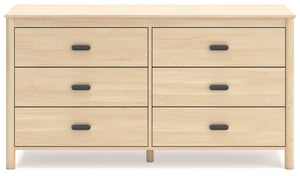 Cabinella - Six Drawer Dresser - Tan - R&R Furniture Gallery (Fountain Valley, CA)