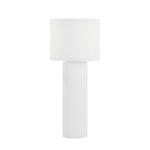 Cleopatra - Linen Floor Lamp - Cream - R&R Furniture Gallery (Fountain Valley, CA)