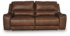 DeepWakes - 2 Seat Power Reclining Sofa With Adjustable Headrest - R&R Furniture Gallery (Fountain Valley, CA)