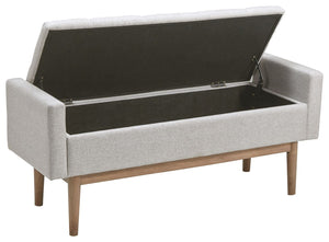 Briarson - Storage Bench - Beige / Brown - R&R Furniture Gallery (Fountain Valley, CA)